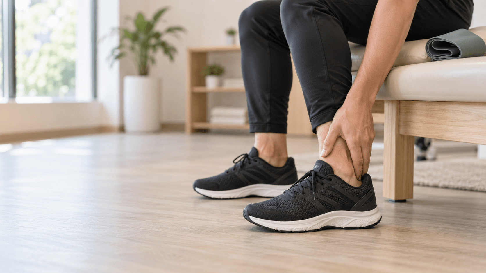 Sports injuries illustration