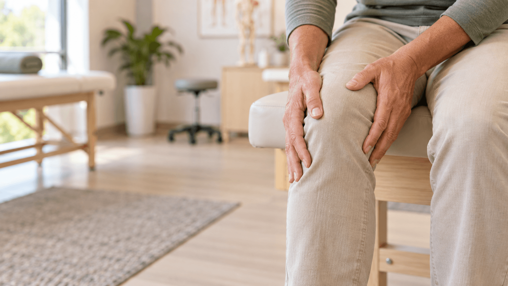 Knee & joint discomfort illustration