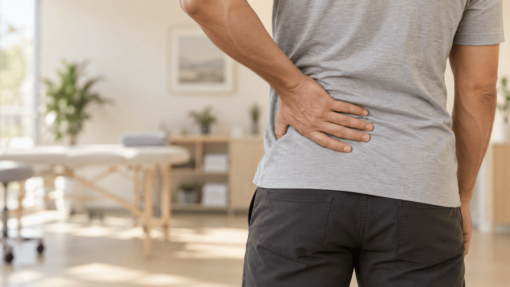 Lower-back pain illustration